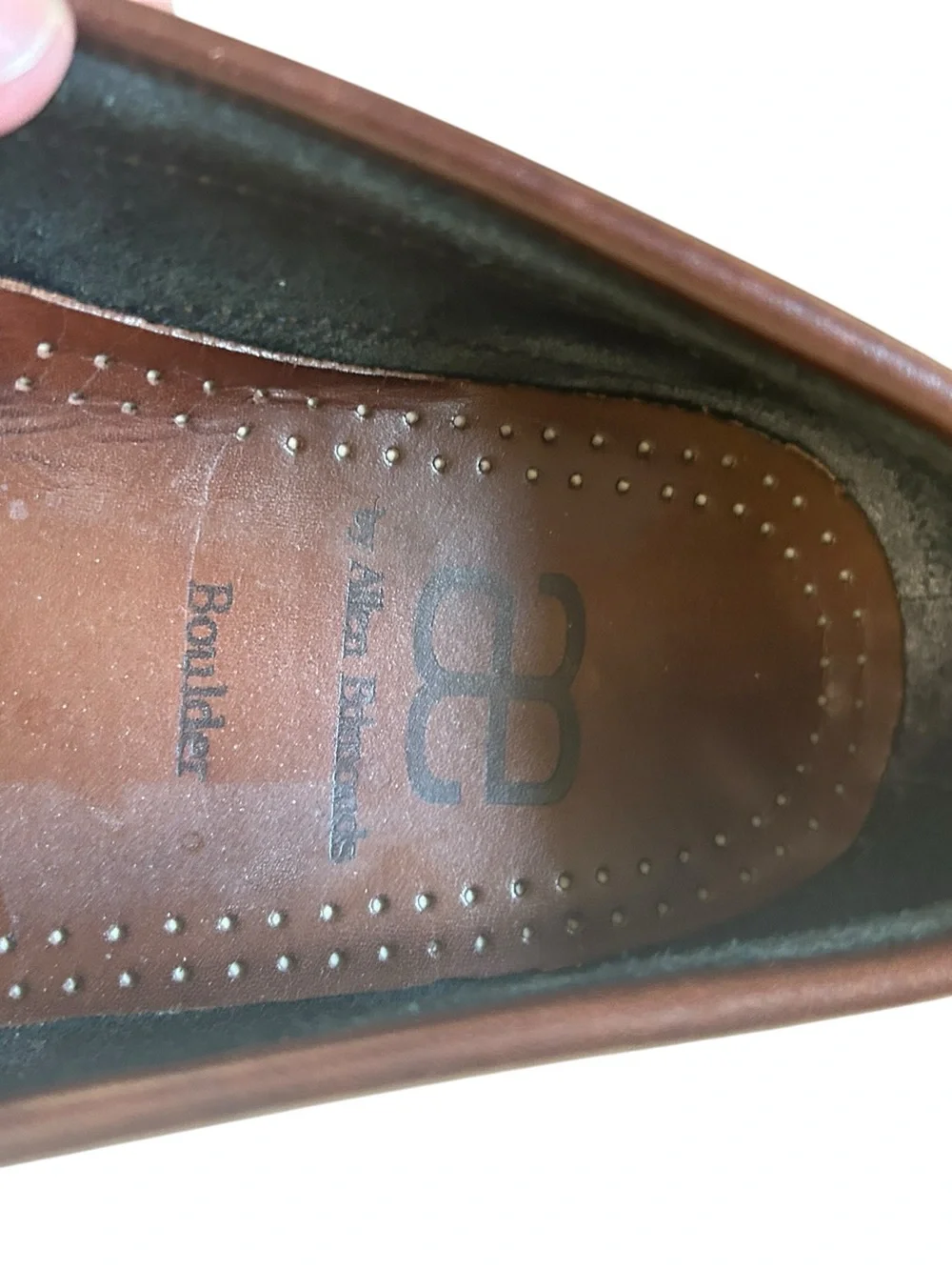 Allen Edmonds Boulder Handsewn Leather Loafers Men’s Size 9.5 Brown Black USA